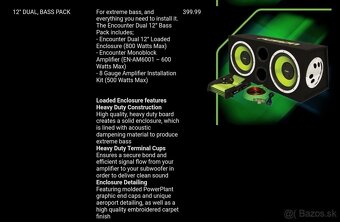 Subwoofer Fusion EN-AB2120 - 4
