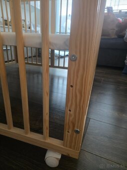 Drevena ohradka pre deti - 105x100 - 4