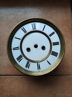 Starožitny hodinový stroj polkový - 4