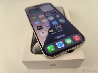 apple iphone 15 PRO 128gb White Titanium / Batéria 100% - 4