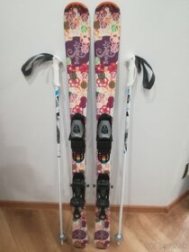 Predám dievčenske lyže Tecnopro+lyžiarky a palice ZADARMO - 4