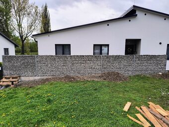 Gabiony, oporné múry, pokládka zámkovej dlažby... - 4