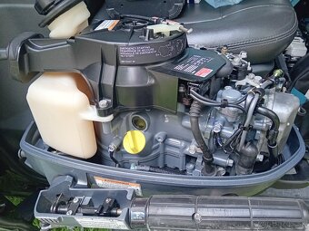 Predám lodny motor Yamaha 6hp stvortakt - krátka noha - 4