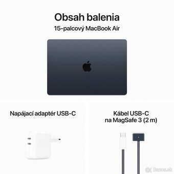 NEOTVORENY MacBook Air 15 M3 16GB/512GB Polnočný - 4