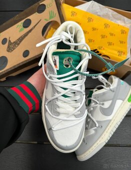 Nike Dunk Low Off-White tenisky - 4