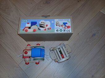 Vlak CHOO-CHOO drevený BAJO - 4