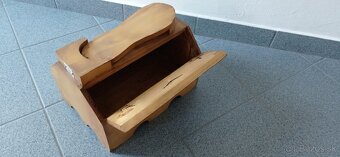 2 nábytkové originálne mexické solitéry - skrinka a košík - 4