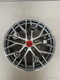 Alu disky R17 5x112 Et35 7.5J MAM RS4 Škoda Seat Vw Audi - 4