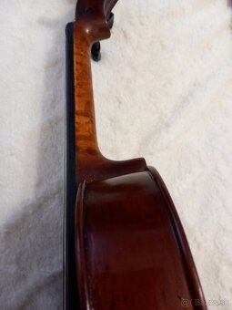 Predám starú violu bez prasklin, 40,46,cm - 4