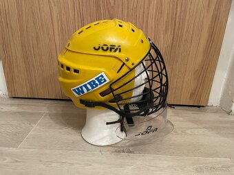 Retro brankářská hokejová přilba "Söderström" - 4