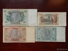 Vojnové Nemecké bankovky - 4