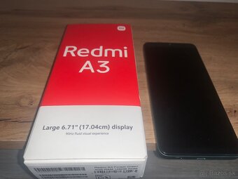Predám Xiaomi Redmi A3–4GB RAM, 128GB úložisko 2roky záruka✅ - 4