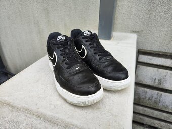 NIKE AIR FORCE 1 Low - Black & White, Originál vel. 42.5 EUR - 4