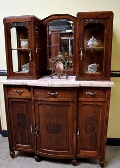 súprava: zrkadlo + konzolový stolík - 4