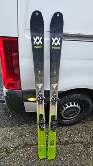 volkl rise 80 set - 156cm viazanie Fischer skialp lyže - 4