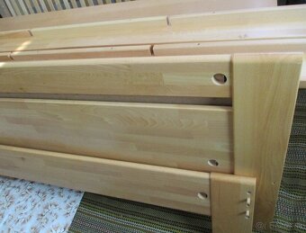 manželskú - dvojlôžkovú posteľ z masívu - 4