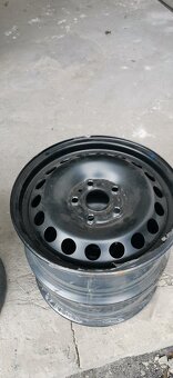 Predám nové plechové disky 5x112 r16 - 4