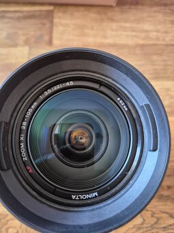 Sony a58 + sony 35mm f1.8 +minolta 28-105mm - 4