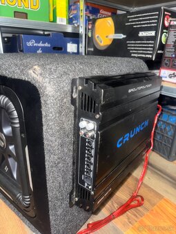 Subwoofer Kicker + zosilňovač - 4