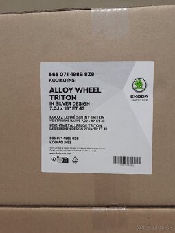 Nové orig. ŠKODA kolesá 5x112 R18 - 4