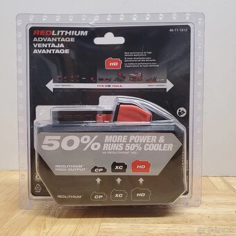 Nová AKU baterie Milwaukee M18 High Output 12.0 Ah - 4