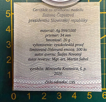 ZUZANA ČAPUTOVÁ - STRIEBORNÁ MEDAILA - 4