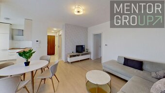 360° VR Na prenájom elegantný 2-izbový byt s terasou a gará - 4