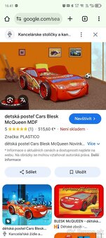 Posteľ MCQUEEN - auto - 4