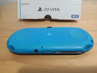 Predám PS VITA 2000 Aqua blue + 128 GB SD2VITA + 60 hier - 4