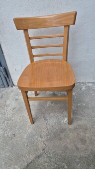 Ton židle světlé (č.36) s nový lakem - 4