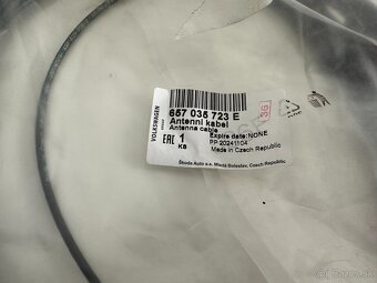 Originál Škoda Anténa, RJ, Kabeláž - 4