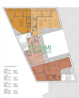 Nitra centrum " pri parku" 2 , 3 - izbové byty v novostavb - 4
