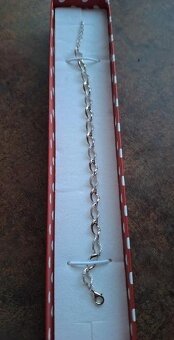 Strieborný náramok  925 - 4