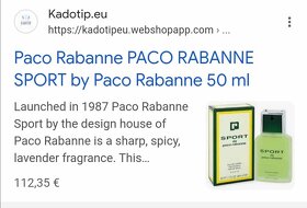 Paco Rabanne Sport by paco rabanne 50ml - 4