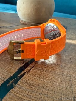 hodinky PHILIPP PLEIN PWKAA1221 Silicone Orange - 4