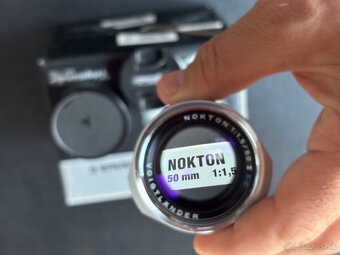 Voigtländer Nokton 50mm f/1,5 II asph. S.C. pre Leica M - 4