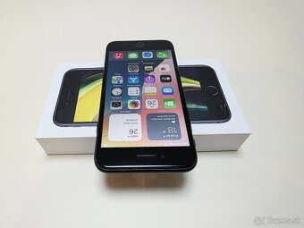 APPLE IPHONE SE 2020 128GB BLACK,ZDRAVIE BATERKY 100% - 4