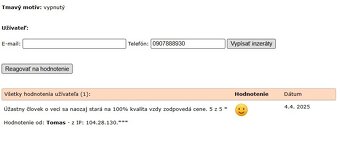 Predam 7 rebrove radiatori AEG RA 5520 -1500W - 4