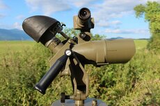 Ďalekohľad TZK 10x80, špičkový stav optiky. - 4