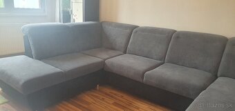 Veľký rodinný gauč – rozkladací, pohodlný, vo výbornom stave - 4