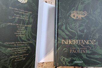Kniha INERITANCE, autor Christopher Paolini - 4