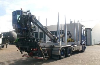 Mercedes-Benz Actros 2663 - 6x4 – Lesovůz + HR-Hiab Loglift - 4