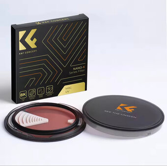 Sada filtrov: UV, CPL, Variabilni ND a GND, Cerveny filter - 4