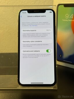 Predám Apple iPhone X 64GB Silver Minimálne známky - 4