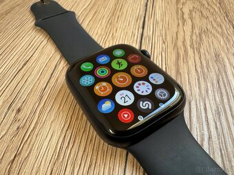 Apple Watch 9 GPS 45 mm – čierny, hliník - 4