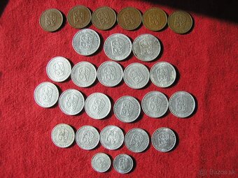 ČESKOSLOVENSKÉ MINCE :HALIERE 1961-1975 - 4