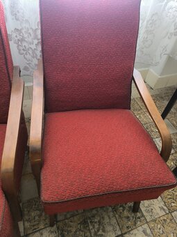 🛋️ Retro sedacia súprava (2 kreslá + sedačka) 🪑 - 4