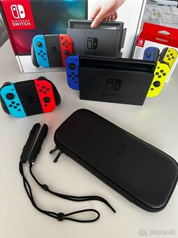 PREDÁM Nintendo Switch OLED - komplet príslušenstvo TOP STAV - 4