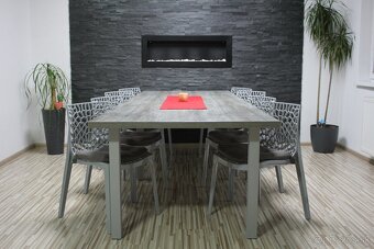 Nový jedálenský stôl pre 8-10 ľudí 300cm x 110cm - 4