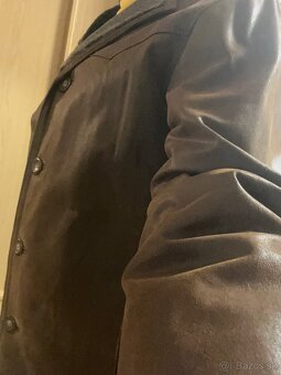 Kožená teplá pánska bunda - 4